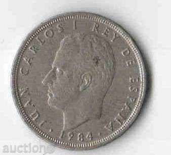 Ισπανία 5 πεσέτες το 1984 με τιμή 0.40 BGN | € 0.20