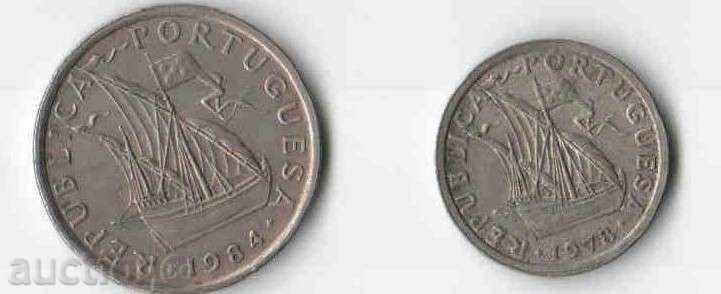 Португалия лот от 2 монети с цена 1.40 лв. | € 0.72 Португалия лот от 2 монети с цена 1.40 лв. | € 0.72