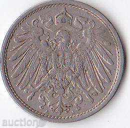 Германия 10 пфенига 1912а с цена 2.00 лв. | € 1.02 Германия 10 пфенига 1912а с цена 2.00 лв. | € 1.02