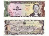 +++ REPUBLICA DOMINICANĂ 1 Peso CAF 1978 R116 UNC +++