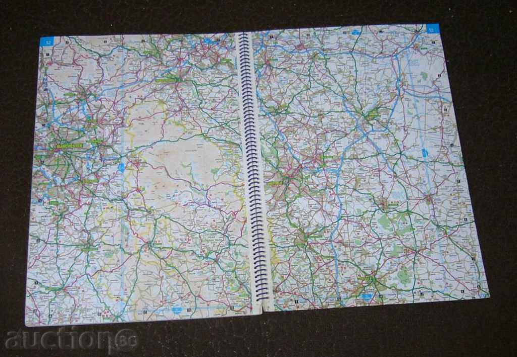 Great Atlas "Automobile Roads" - Great Britain with price 10.00 BGN | € 5.11