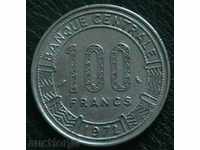 100 франка 1972, Камерун
