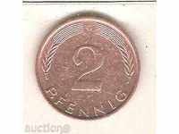 MFF 2 pfennig 1971 G
