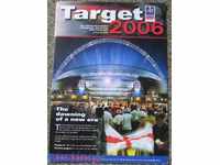 Anglia candidat broșură de fotbal pentru SP 2006.