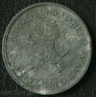1 коруна 1944, Бохемия и Моравия с цена € 2.59 | 5.07 лв.