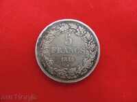 5 Franci 1849 Belgia Argint-Colecție-CALITATE-