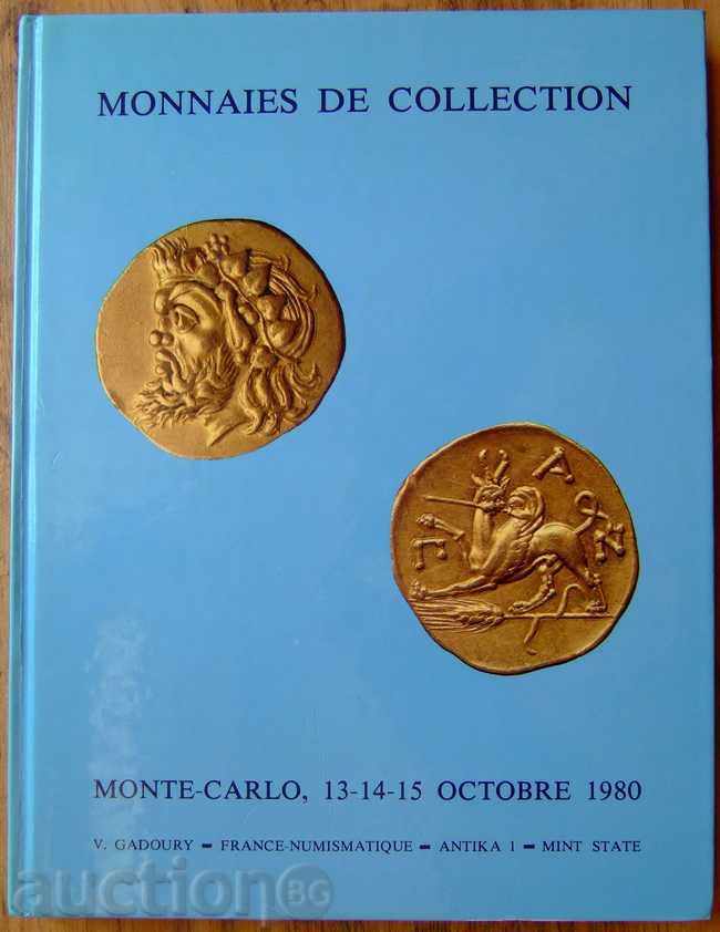 Каталог от аукцион - Монте Карло, октомври 1980 г.
