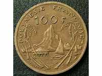 100 francs 1982, French Polynesia