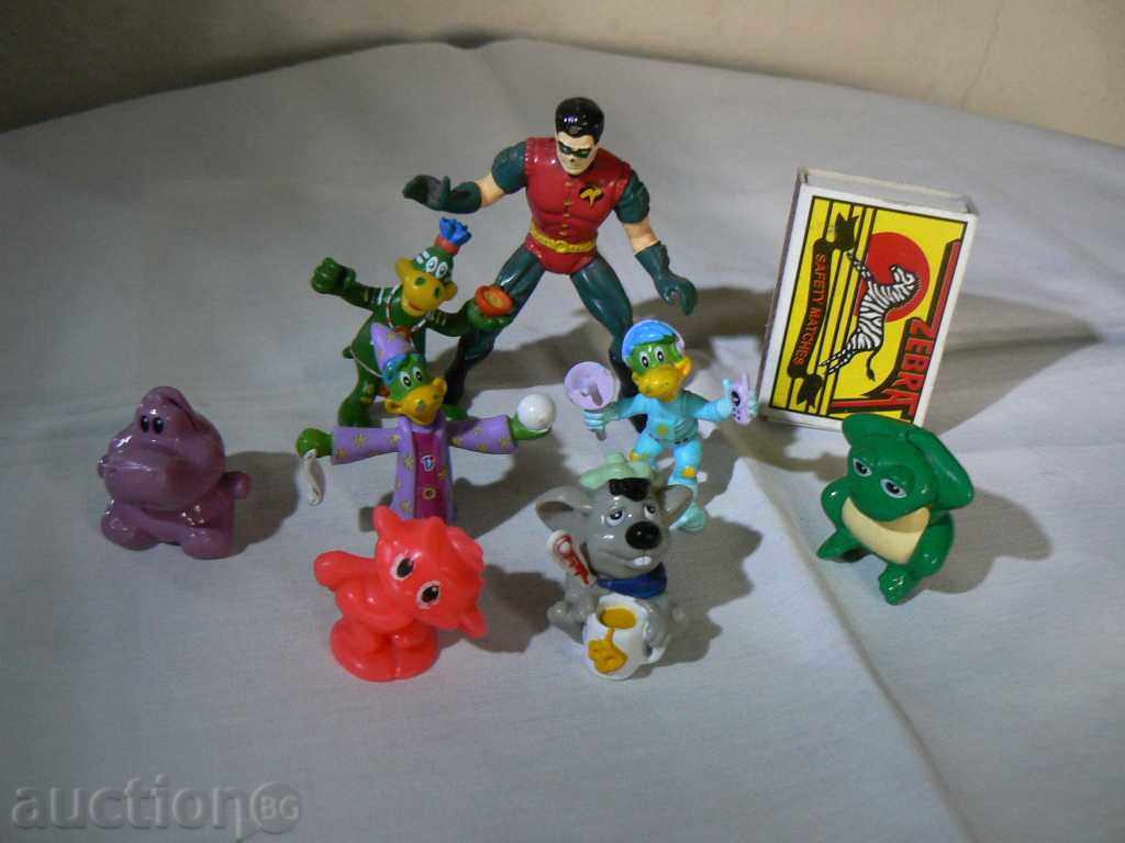 Lot toys №1 - 8 pieces with price 2.00 BGN | € 1.02 Lot toys №1 - 8 pieces with price 2.00 BGN | € 1.02
