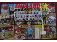 Αγγλία το ποδόσφαιρο αφίσα του 1994.