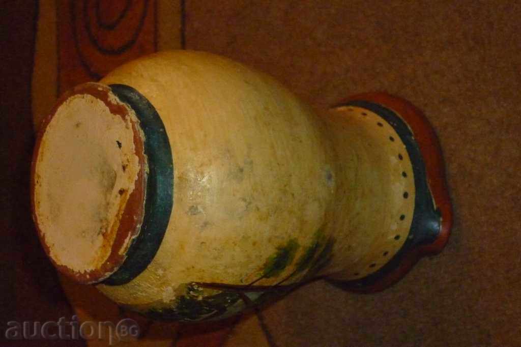 Delivery of An ancient painted ceramic jug Delivery of An ancient painted ceramic jug