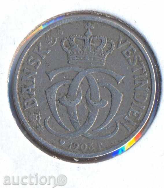 Danish West India 5 cent 1905 year with price 60.00 BGN | € 30.68 Danish West India 5 cent 1905 year with price 60.00 BGN | € 30.68
