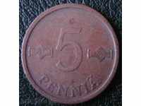 5 penny 1973, Finland