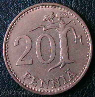 20 penny 1965, Finland