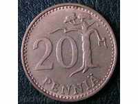 20 penny 1965, Finlanda