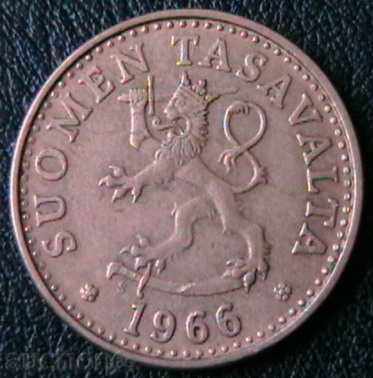 20 penny 1966, Finlanda cu preț € 0.54 | 1.06 BGN