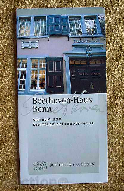 Pliante Muzeul Casa Beethoven de la Bonn