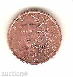 + France 1 euro cent 2007 with price 0.30 BGN | € 0.15
