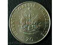 20 cents 1991, Haiti