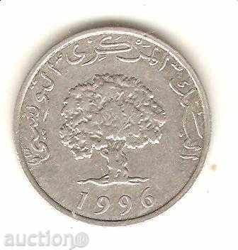 + Tunisia 5 miles 1996 with price 1.20 BGN | € 0.61