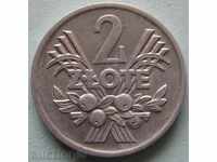 POLAND 2 zloty 1974