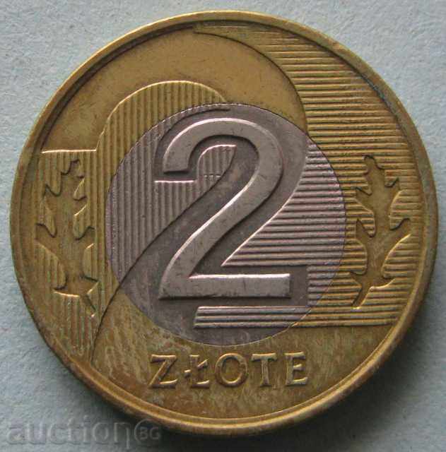 POLAND 2 zloty 1994 - Bimetal