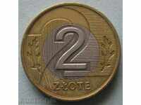 POLAND 2 zloty 1994 - Bimetal