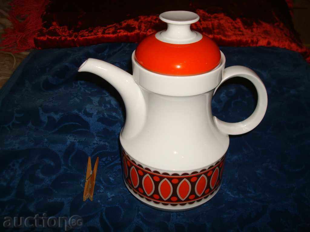 Kaнa, Бавария,"BAVARIA", цветнa рисунка,бял порцелан.