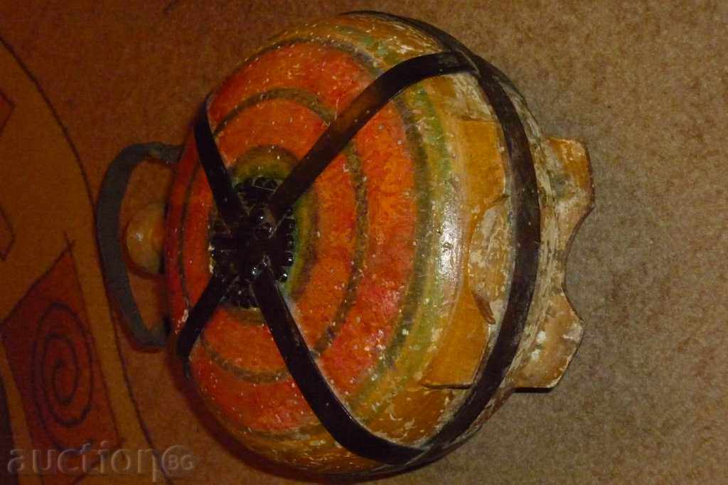 Ancient baklitsa, wooden, pavur, buckel, shinik with price 69.00 BGN | € 35.28 Ancient baklitsa, wooden, pavur, buckel, shinik with price 69.00 BGN | € 35.28