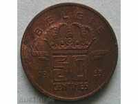 Βέλγιο -50 centimes 1953.