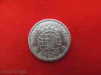 2000 Dollars/20 Escudo 1955 Mozambique Silver