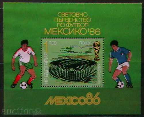 1986 "το Μεξικό '86" μπλοκ.