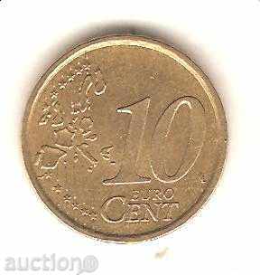+ Italy 10 euro cents 2006