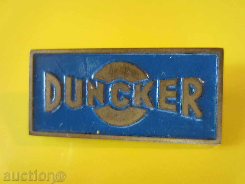Auction  DUNCKER-GERMANY-OLD GERMAN BADGE