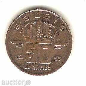 + Belgium 50 cent 1998 Dutch legend