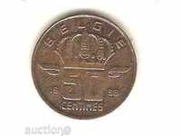 + Belgium 50 cent 1998 Dutch legend