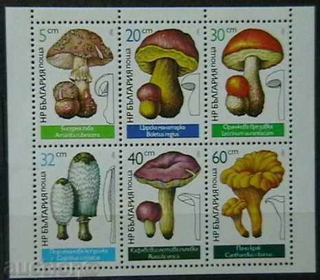 ciuperci comestibile 1987 bloc.