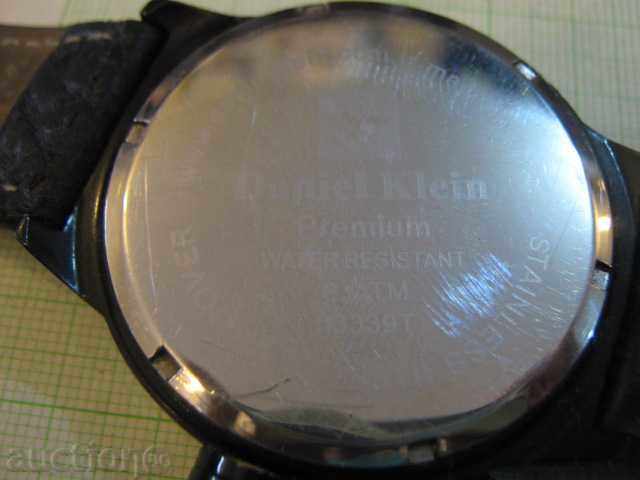 Παράδοση Ρολόι «Daniel Klein» χέρι χαλαζία αρσενικό με ημερομηνία εμφάνισης