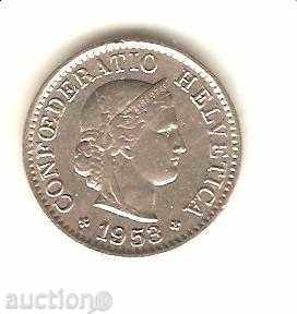 + Switzerland 5 Rape 1953 with price 0.90 BGN | € 0.46