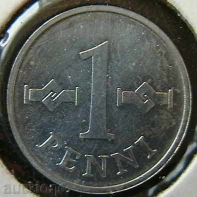 1 penny 1979, Finland