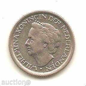 + Netherlands 25 cents 1948 with price 1.40 BGN | € 0.72