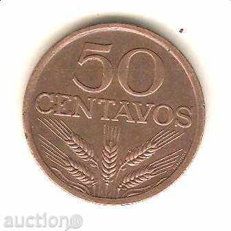 +Португалия  50  сентавос  1976 г.