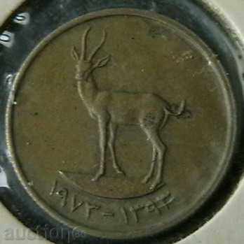25 fils 1973, Ηνωμένα Αραβικά Εμιράτα με τιμή € 0.64 | 1.25 BGN