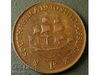 1 penny 1940, South Africa