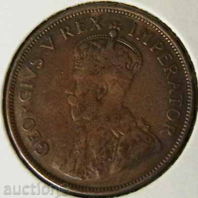 1 penny 1936 South Africa with price 5.00 BGN | € 2.56