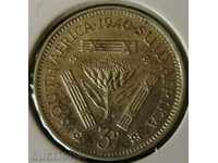 3 pence 1940, Africa de Sud