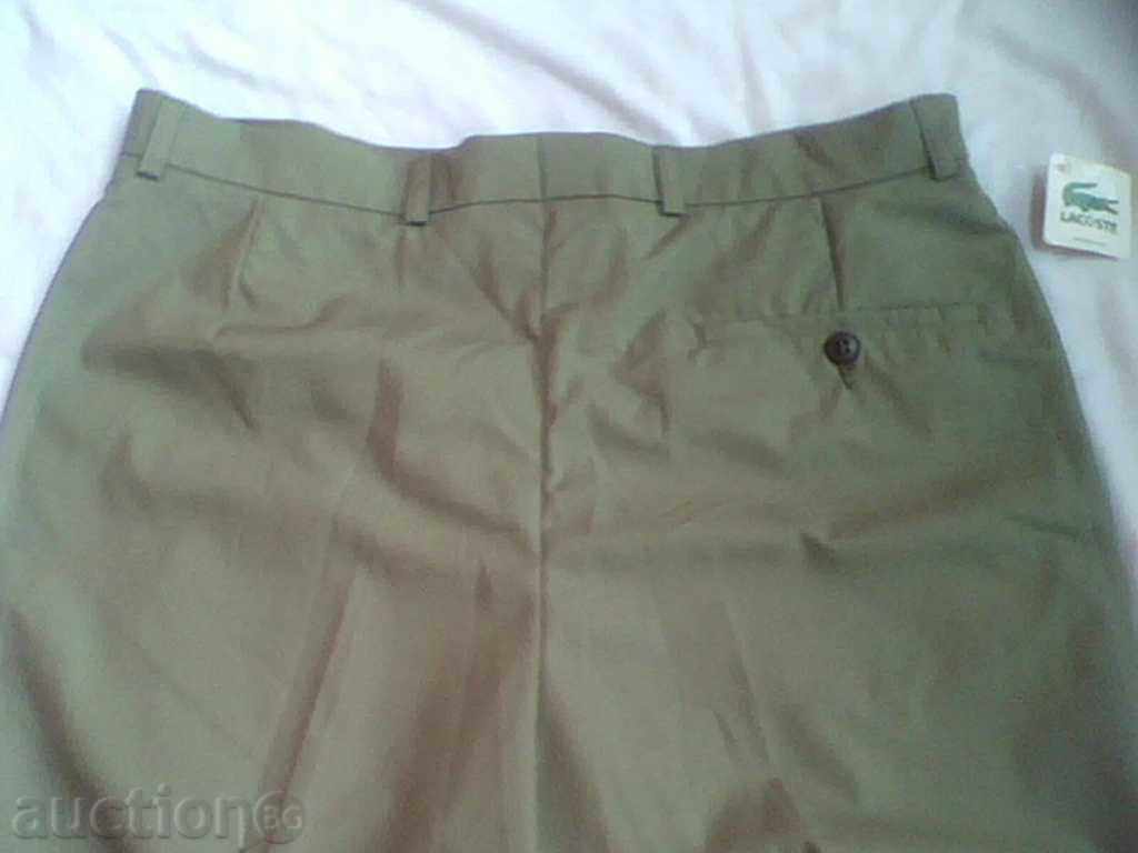 Delivery of Lacoste new male green pants size 42 Delivery of Lacoste new male green pants size 42