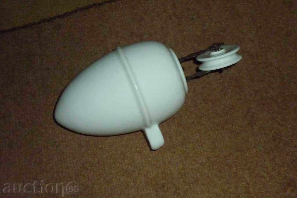 Porcelain weight from an old antique chandelier chandelier with price 79.00 BGN | € 40.39 Porcelain weight from an old antique chandelier chandelier with price 79.00 BGN | € 40.39