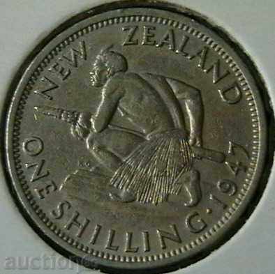 1 шилинг 1947, Нова Зеландия