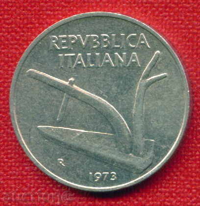 Auction  Italy 1973 - 10 liters R / LIRE Italy FLORA / C 346